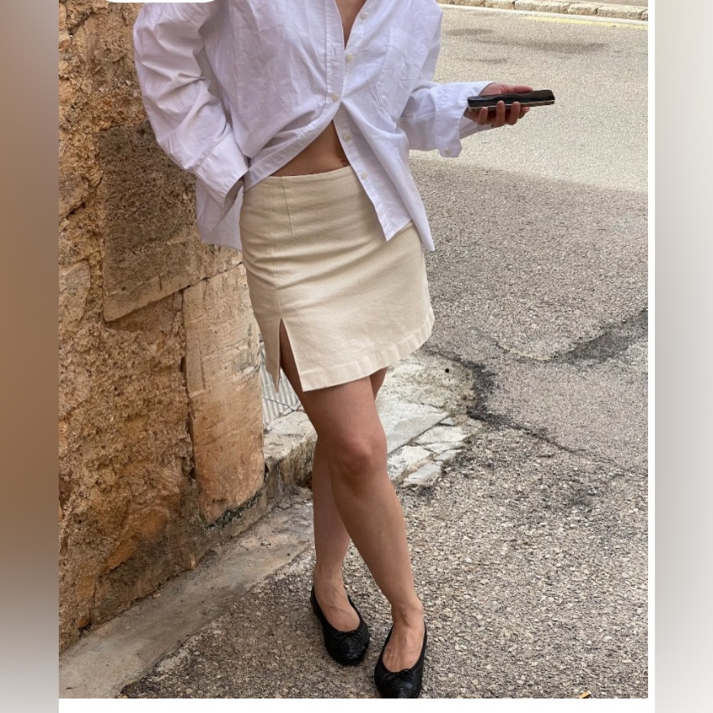 Djerf Avenue Denim Must Have mini skirt